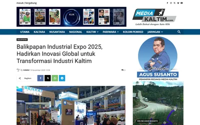Balikpapan Industrial Expo 2025, Hadirkan Inovasi Global untuk Transformasi Industri Kaltim | MEDIA KALTIM